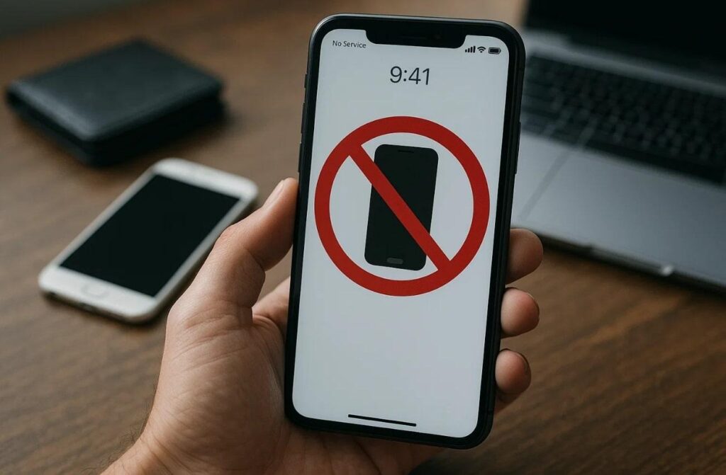 using a blacklisted phone problems
