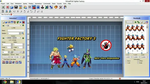 fighter factory studio save background