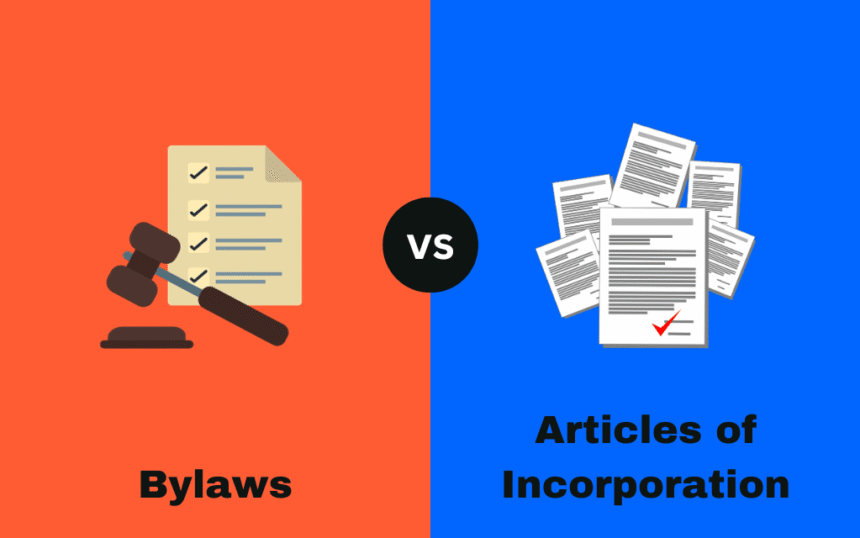 bylaws and articles of incorporation