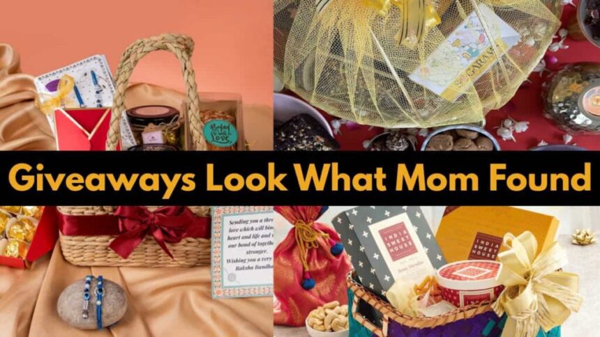 look what mom found give aways