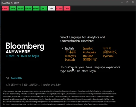 bloomberg email address format