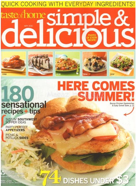 simple and delicious magazine