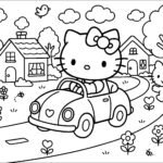 hello kitty coloring pages
