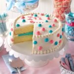 gender reveal cake