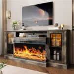 fireplace tv stand