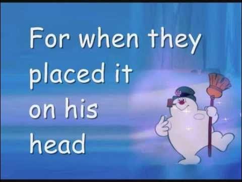 frosty the snowman lyrics