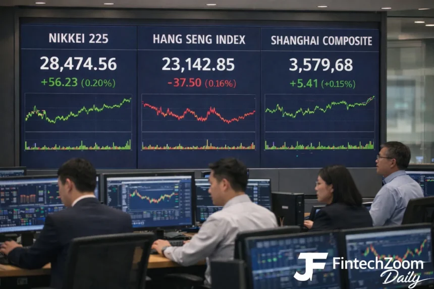 fintechzoom.com asian markets today