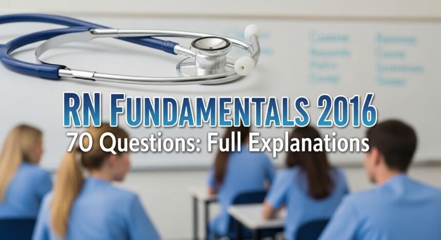 rn fundamentals 2016 70 questions