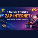 gaming corner zap internet