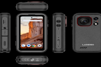 LAGENIO Eagle Pro: A Compact 5G Rugged Phone with Built-in Action Camera