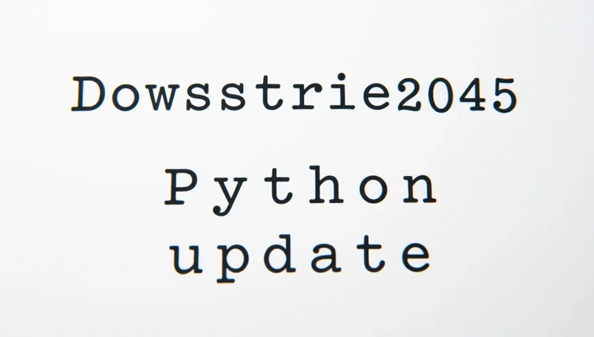 software dowsstrike2045 python update