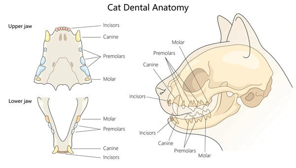feline dental chart