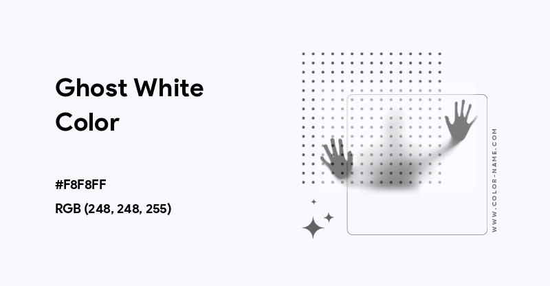 ghost white colour