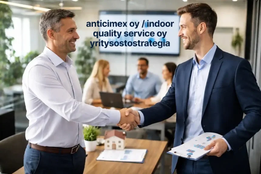 anticimex oy / indoor quality service oy yritysostostrategia