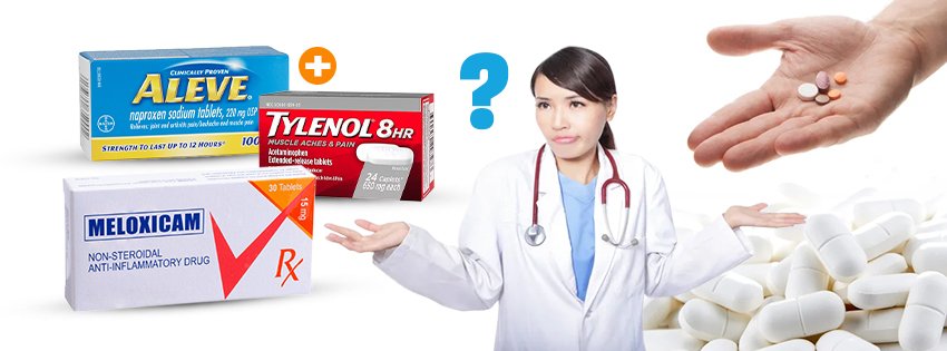 can i take tylenol with meloxicam