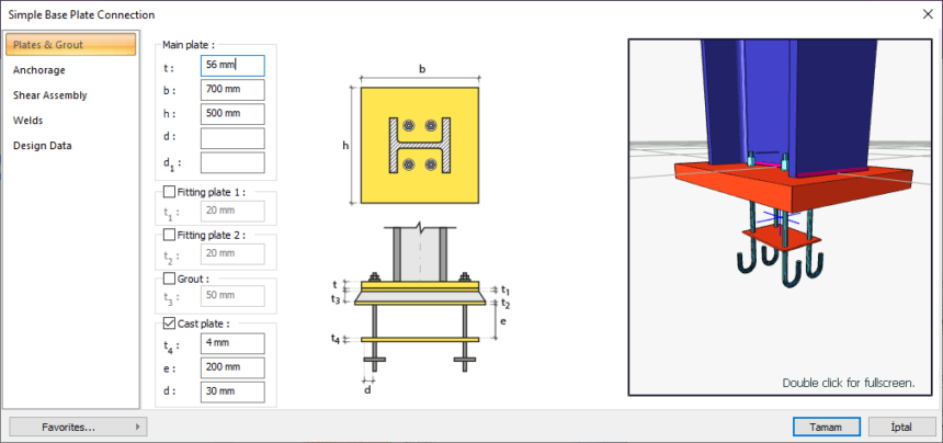 Base Plate Design
