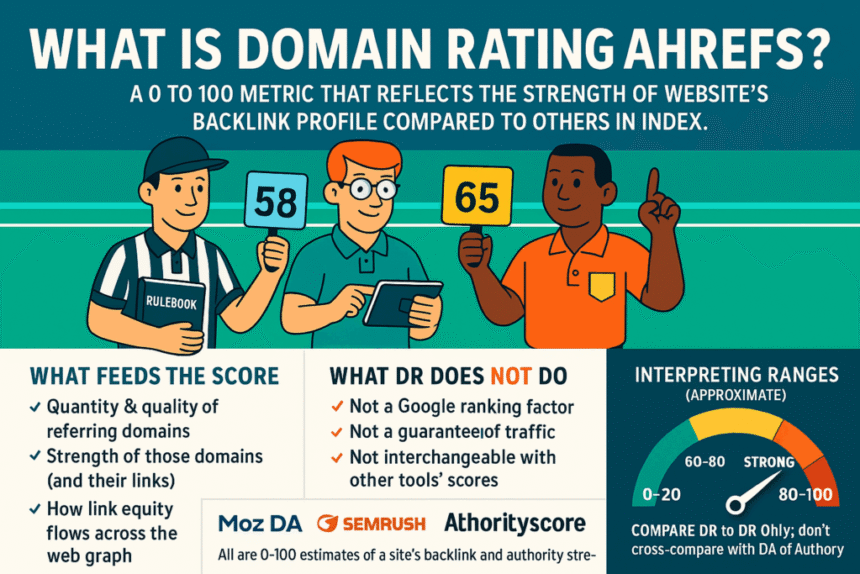 Ahrefs Domain Rating Changes