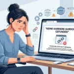 karriereseite keine subdomain
