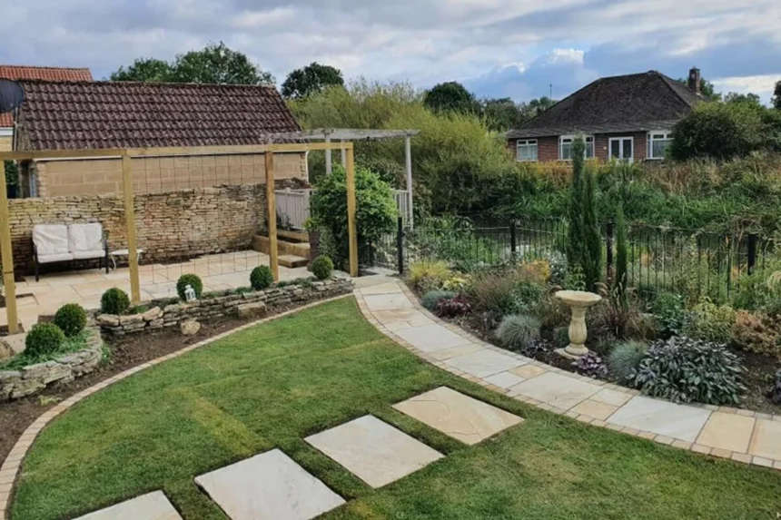 Flagging a Garden
