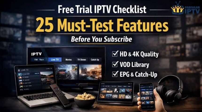 Forest IPTV Free Trial