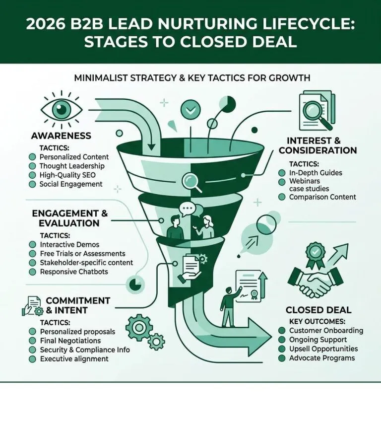 b2b lead nurturing