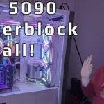 msi geforce rtx 5090 vanguard soc waterblock