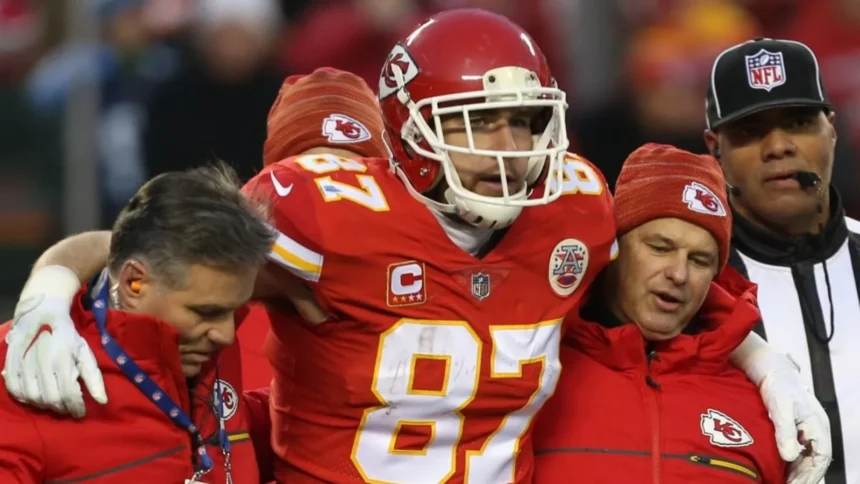travis kelce injury