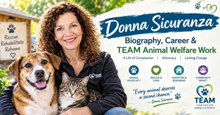 Donna Sicuranza: Biography, Career, and Her Work With TEAM Animal Welfare