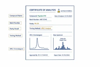 Is That Lab Report Real? How to Check a Peptide Certificate of Analysis